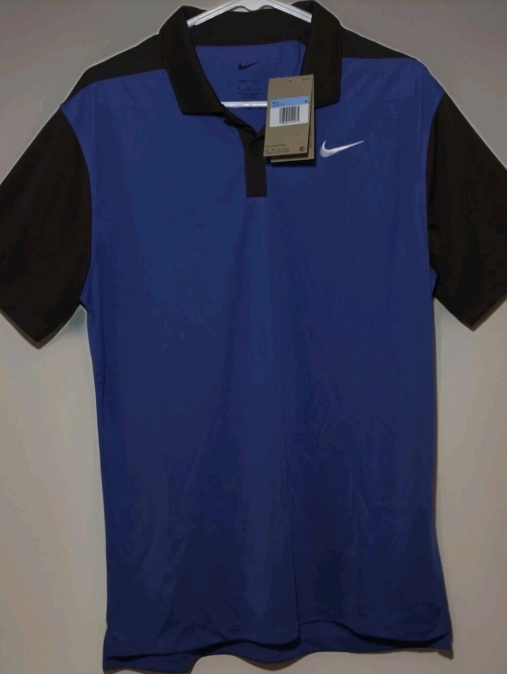 Nike Tour Dri-FIT Victory + Golf Polo ~ Matte Blue HM5637-411 | Men's: M *NWT